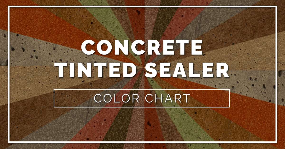 Colored Concrete Sealer Direct Colors